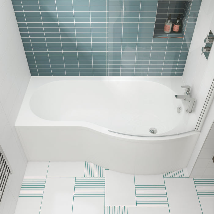 1500mm Right Hand B-Shaped Bath