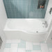 1500mm Right Hand B-Shaped Bath