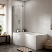 1700mm Left Hand B-Shaped Bath