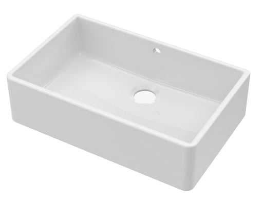 Butler Sink with Central Waste and Overflow 795x500x220