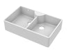 Butler Sink with Stepped Weir and Overflow 895x550x220