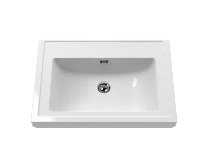 800mm Wall Hung 1 Drawer Vanity & Basin 0TH