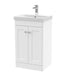 500mm Floor Standing 2 Door Vanity & Basin 3