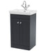 500mm Floor Standing 2-Door Vanity & Basin 1TH