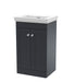 500mm Floor Standing 2 Door Vanity & Basin 0TH