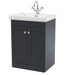 600mm Floor Standing 2-Door Vanity & Basin 1TH