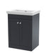 600mm Floor Standing 2 Door Vanity & Basin 0TH