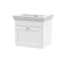 500mm Wall Hung 1 Drawer Vanity & Basin 0TH