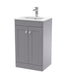 500mm Floor Standing 2 Door Vanity & Basin 2