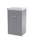 500mm Floor Standing 2 Door Vanity & Basin 0TH