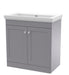 800mm Floor Standing 2 Door Vanity & Basin 0TH