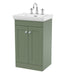 500mm Floor Standing 2-Door Vanity & Basin 3TH