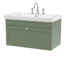 800mm Wall Hung 1-Drawer Vanity & Basin 3TH