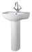 550mm 1TH Basin & Pedestal