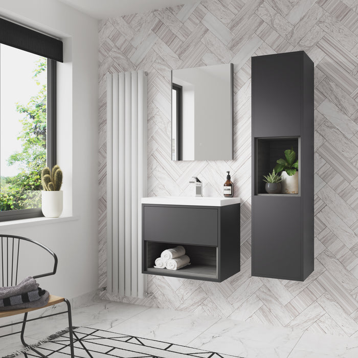 Wall Hung 500mm Cabinet & Basin 1 Hudson Reed