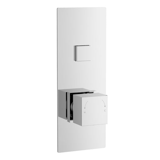 Square Push Button Valve - One Outlet