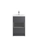 Floor Standing 500mm Cabinet & Basin 3 Hudson Reed