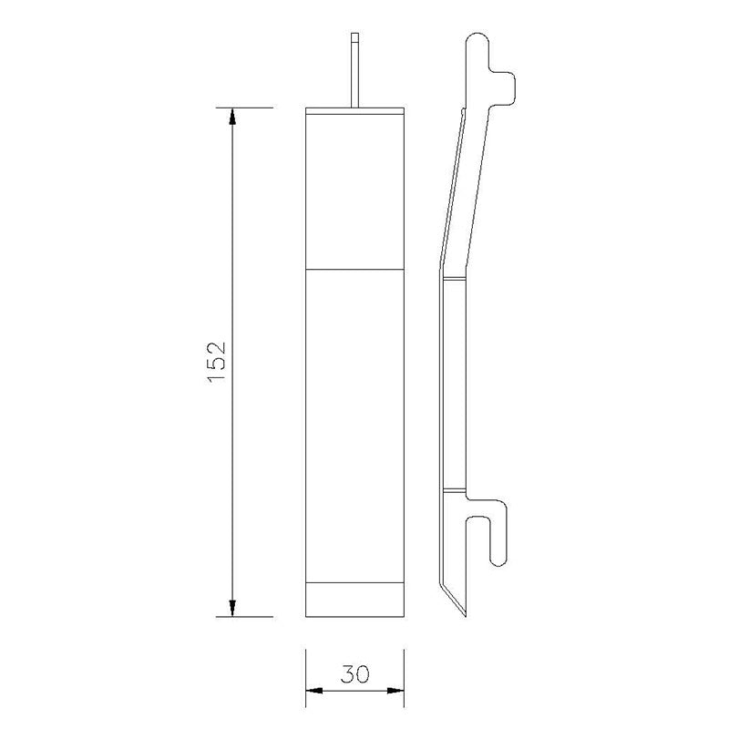 Shiplap Cladding Butt Joint 125mm