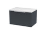 600mm Wall Hung Single Drawer Vanity & Laminate Top Hudson Reed