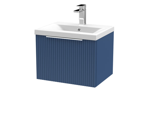 500mm Wall Hung Single Drawer Vanity & Basin 1 Hudson Reed