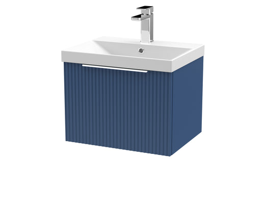 500mm Wall Hung Single Drawer Vanity & Basin 3 Hudson Reed