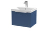 500mm Wall Hung Single Drawer Vanity & Basin 3 Hudson Reed