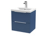 500mm Wall Hung 2 Drawer Vanity & Basin 1 Hudson Reed