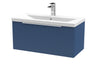 800mm Wall Hung Single Drawer Vanity & Basin 1 Hudson Reed
