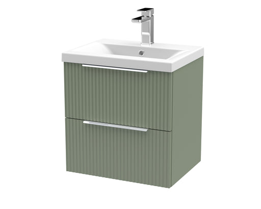 500mm Wall Hung 2 Drawer Vanity & Basin 1 Hudson Reed