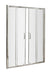 Pacific 1700mm Double Sliding Door