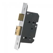 Contract Mortice Bathroom Sashlock - Brass and Nickel
