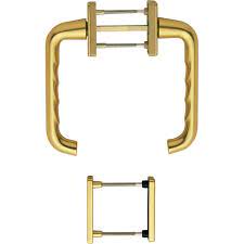 Locking Tilt and Slide Patio Door Handle Set with Escutcheons