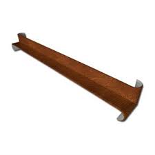 Bullnose Jumbo Fascia 500mm Joint Golden Oak