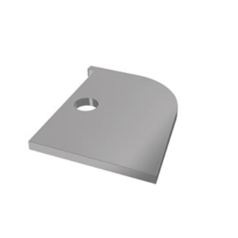 Coastline Window Head Trim End Closer - Moondust Grey