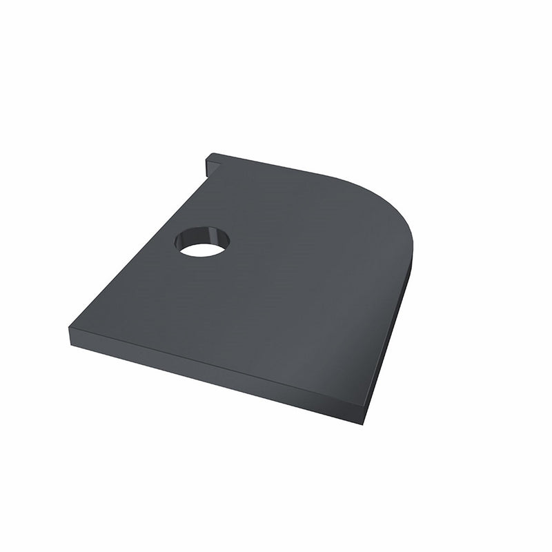 Coastline Window Head Trim End Closer - Anthracite Grey