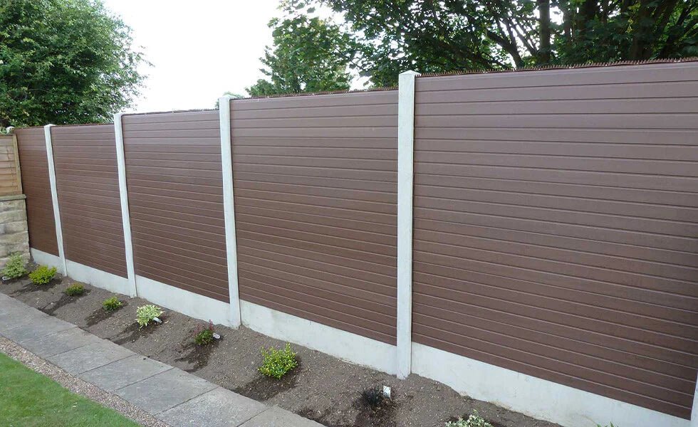 Eco Fencing Panel 1.8m Natural Trade Superstore Online