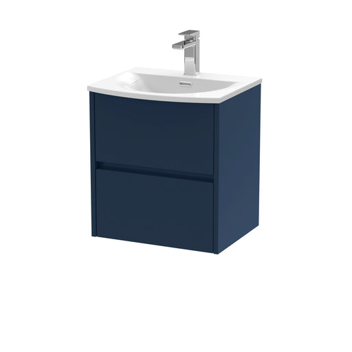 500mm Wall Hung 2 Drawer Unit & Basin 4 Hudson Reed