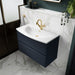 600mm Wall Hung 2 Drawer Unit & Basin 4 Hudson Reed