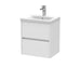 500mm Wall Hung 2 Drawer Unit & Basin 1 Hudson Reed
