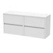 1200mm Wall Hung 4 Drawer Unit & Worktop Hudson Reed