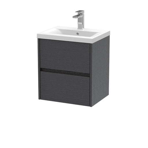 500mm Wall Hung 2 Drawer Unit & Basin 1 Hudson Reed