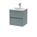 500mm Wall Hung 2 Drawer Unit & Basin 4 Hudson Reed