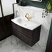 600mm Wall Hung 2 Drawer Unit & Basin 4 Hudson Reed
