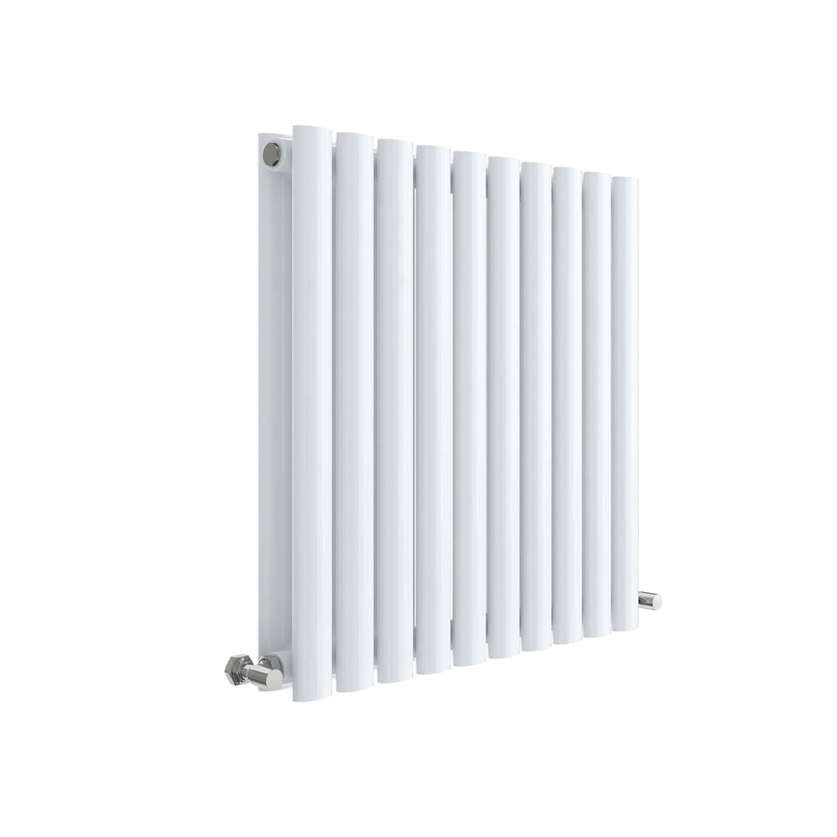 Half Side Radiator Horizontal Double Panel Radiator 600 x 586 — Trade Superstore Online