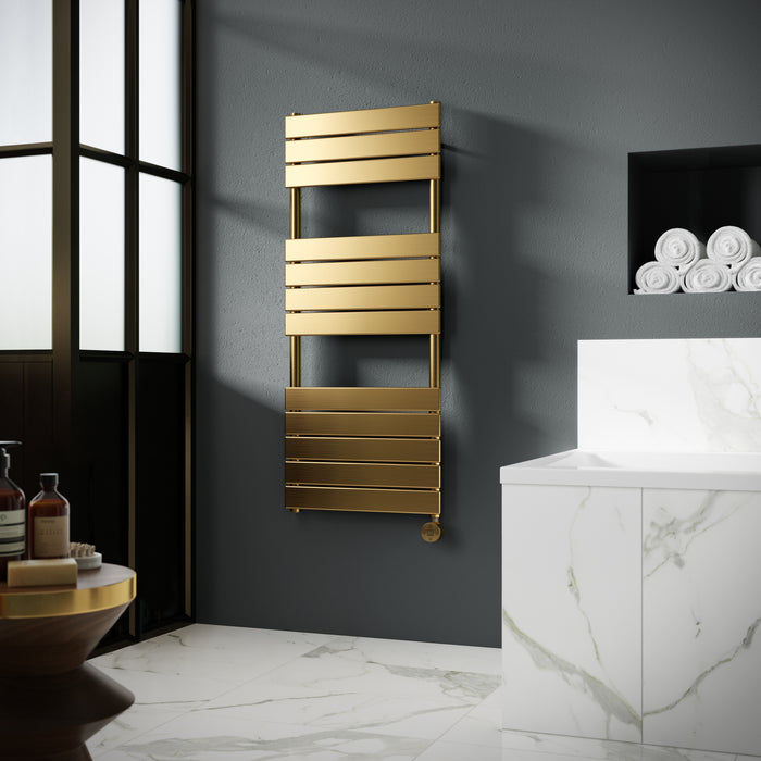 Square Flat Towel Radiator 1213x500 — Trade Superstore Online