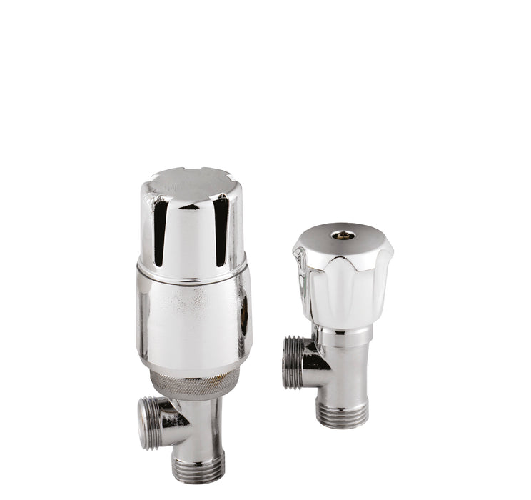 Stengeventil Radiator Angled Thermostatic Radiator Valve Pack — Trade Superstore Online