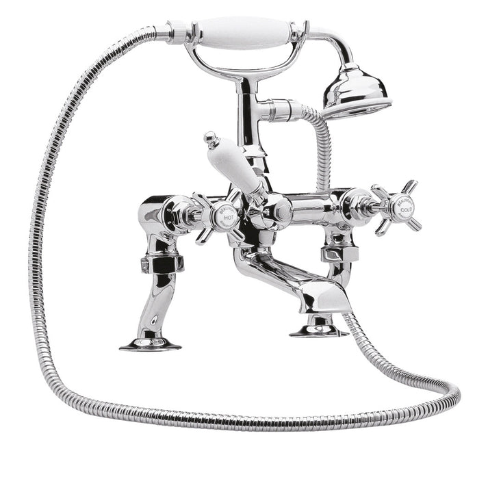 Luxury 3/4" Cranked Bath Shower Mixer