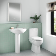 550mm 1TH Basin & Pedestal