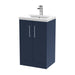 500mm Floor Standing 2 Door Vanity & Basin 1 Hudson Reed