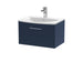 600mm Wall Hung Single Drawer Vanity & Basin 4 Hudson Reed